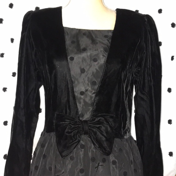 STUNNING Vintage Lanz Originals Cocktail Dress